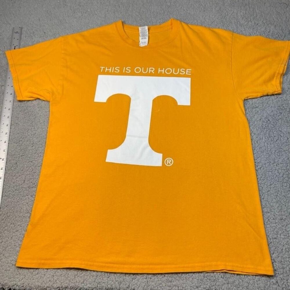 Tennessee Volunteers Shirt Mens Large Orange NCAA Football This Is Our House